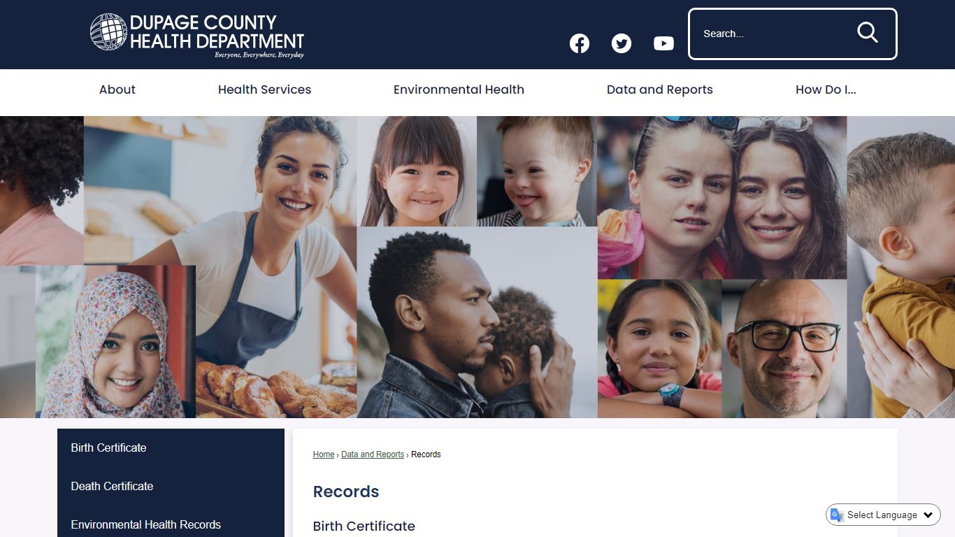 Records | DuPage County Health, IL